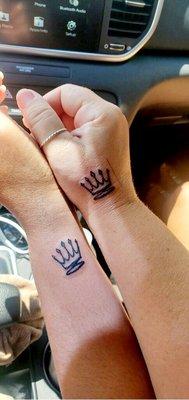 Crown tattoo