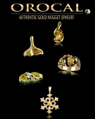 Offering a full collection of Alaskan Gold Nugget Jewelry & Speicmans