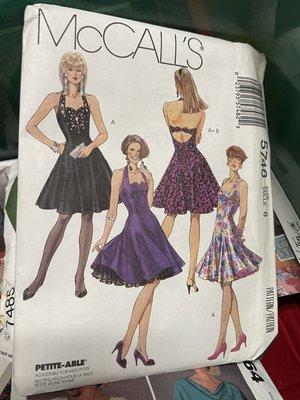 There is a plethora of sewing patterns!