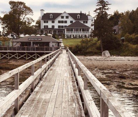 Looking back towards Batson's and main hotel!