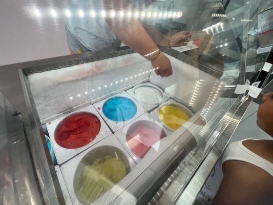 Italian ice flavors