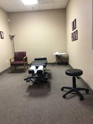 Chiropractor room