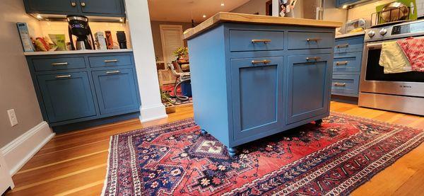 Custom cabinetry, Kitchen remodel.