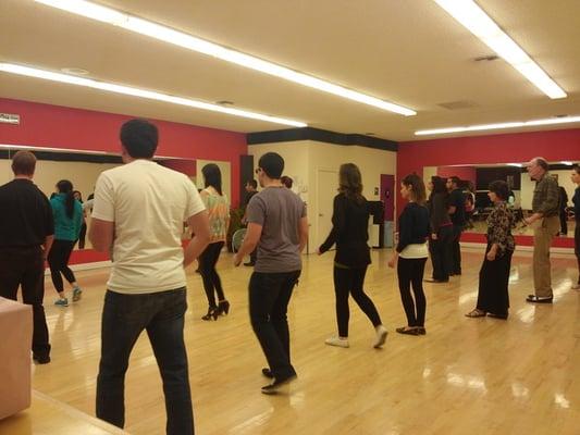 Dancing at 4-Ever Dance Studio