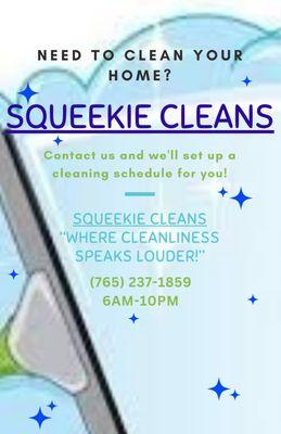 Squeekie cleans