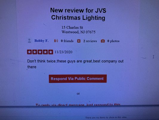 JVS Christmas Lighting