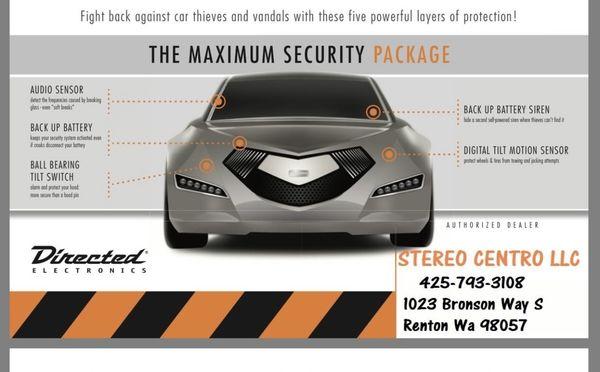 GET YOUR CAR ALARM AND PROTECT YOUR CAR, 
CALL NOW: (425)793-3108
 VIPER - CLIFFORD - AVITAL &  PHYTON