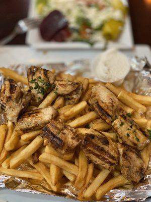 Dinner Chicken Tawook with Fries