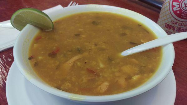 Fish with Rice Soup