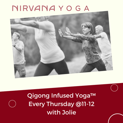 A fusion of Gentle Yoga combined with Qigong, a tranquil yet powerful mind-body practice.