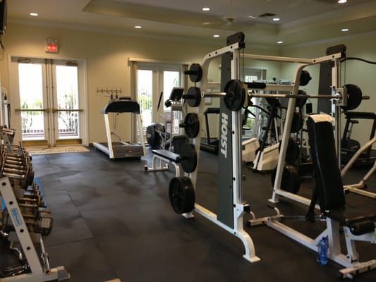 Had the GYM to myself... ZEN time!