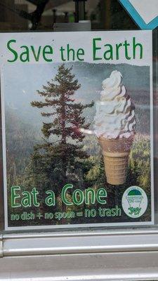 I mean, environmentalism is easy! (and delicious)