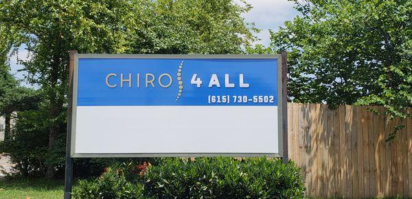 Chiro4All Sign