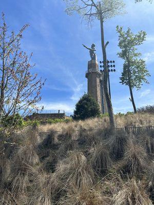 Vulcan statue