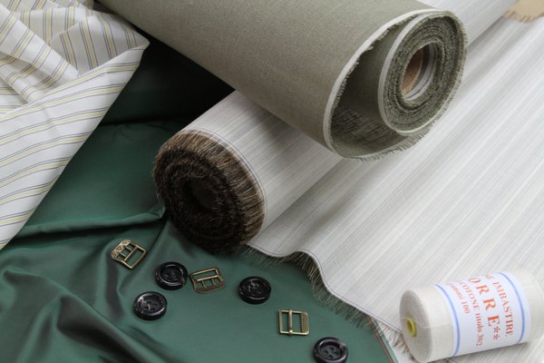 We carry a large selection of interlinings for tailors, and beautiful 100% Cupro Bemberg linings.