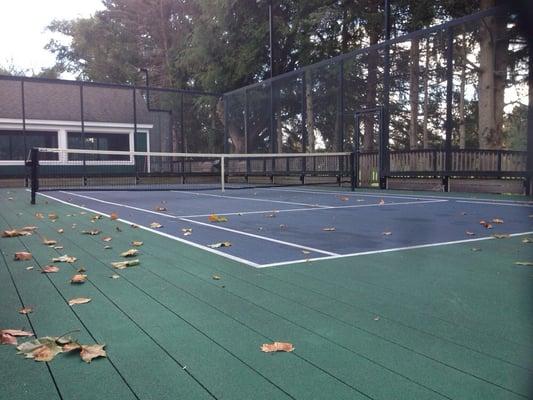 One of two Paddle Tennis Courts.