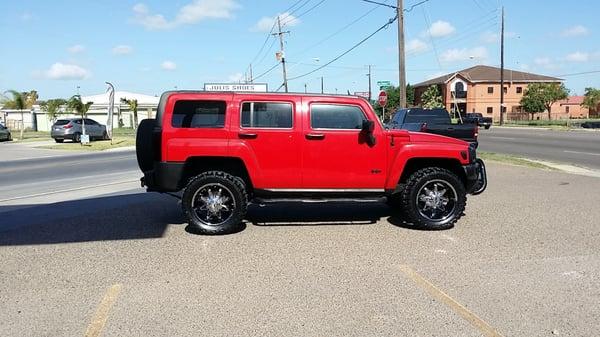 20s on mud tires