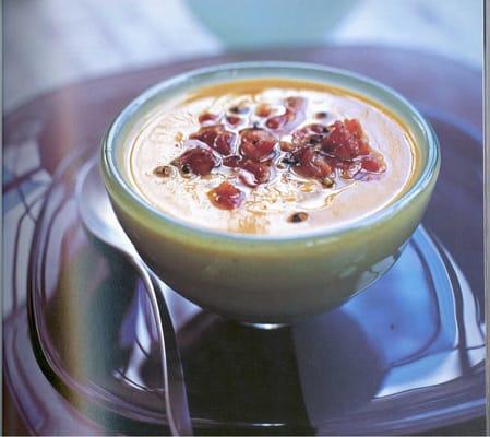 Curried Cauliflower Soup - Crispy Pancetta ...