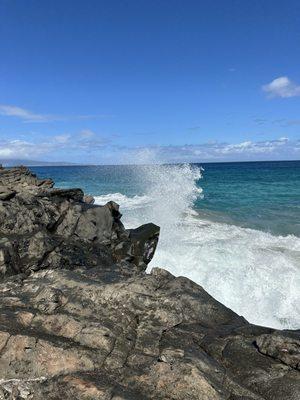 Coastal view along the trail