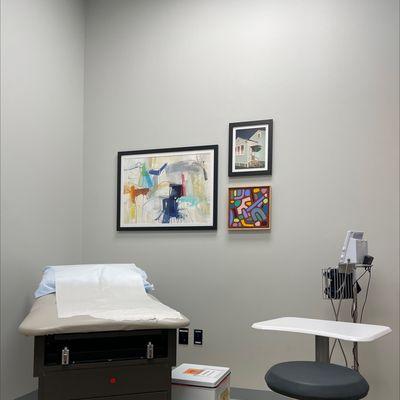 Patient room - really nice facility