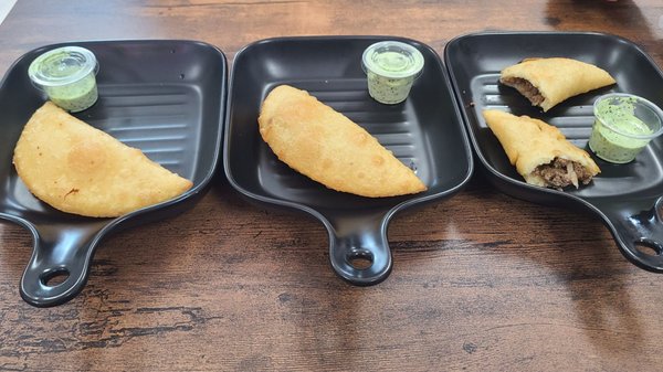 Empanadas....Beef, Shredded Beef, Cheese