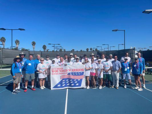 2022 Wounded Warriors at the SD Open sponsored by Merchants Home Lending