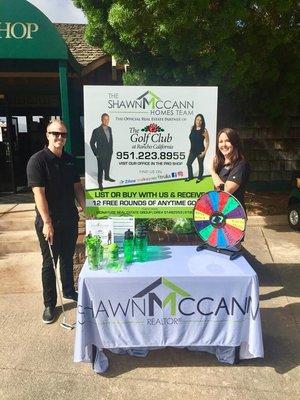 The Shawn McCann Homes Team is the official Real Estate partner of the Golf Club at Rancho California.