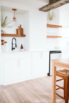 The Bellingham Studio kitchenette