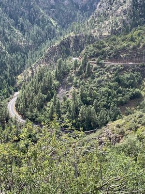 La carretera hacia Sedona