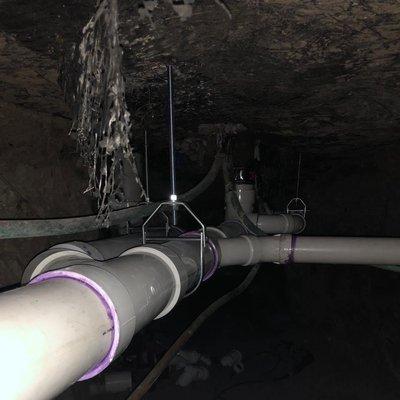 Underground pipe replacement