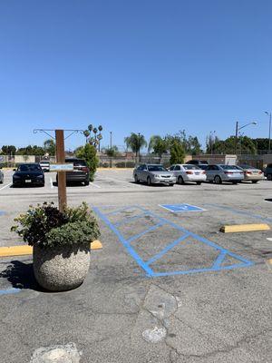 The Small Parking Lot.