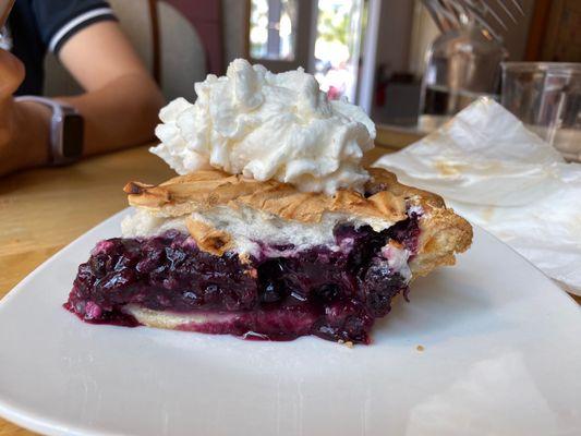 Blueberry pie