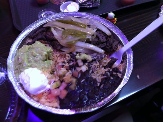 Grilled steak bowl