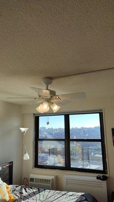 Ceiling fan hanging