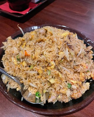 Kimichi fried Rice with bacon