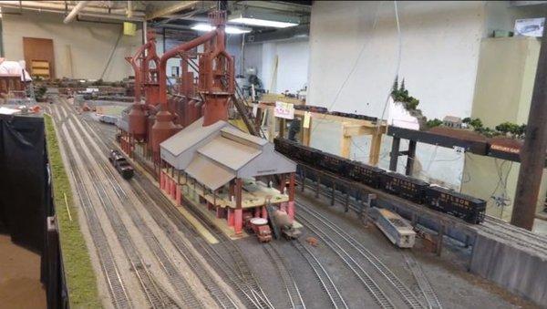 St. Alban's Model Railroad Club -- screen shot from their public video on Vimeo