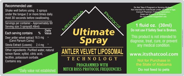 Deer antler ultimate spray of itsthatcool.com