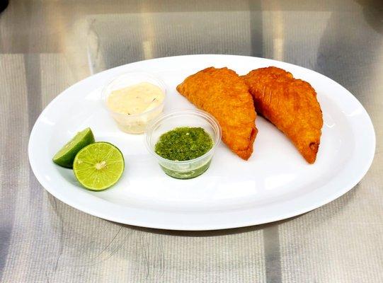 Empanadas de camarón