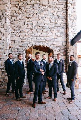 Great spots for bridal party photos!