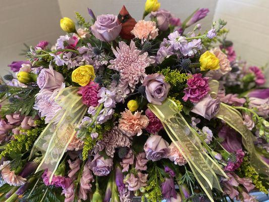 We specialize in funeral and sympathy flowers.