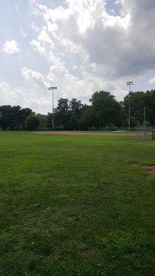 Cameron field - looking toward baseball diamond