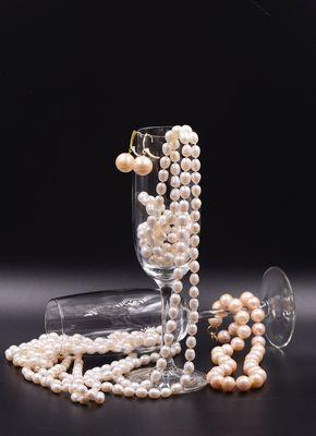 Pearls on pearls on pearls... Visit our shop on State Street to view our wide selection of Pearl jewelry!