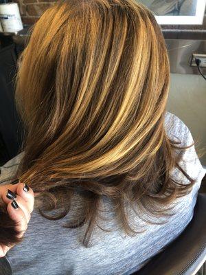 Regrow the color with French Balayage