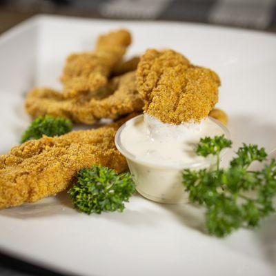 Fried Catfish With Cajun Tartar Sauce