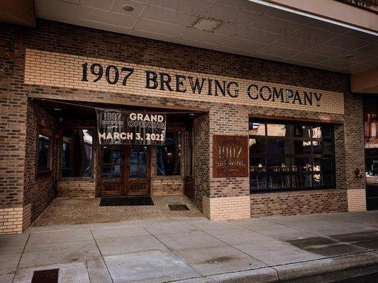 Front of 197 Brewing Company