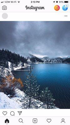 Coeur d Alene Idaho Winter Wonderland