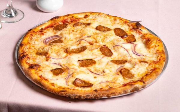 Pizza Sausage and Onions