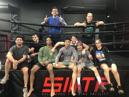 Fight Team trains Monday-Thursday @7pm, Friday sparring @6pm! Come join the team!