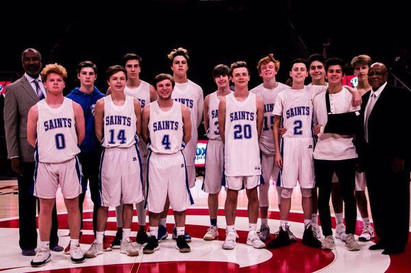 Basketball Team at State Farm Arena