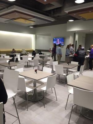 Large dining area